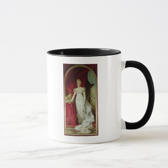 Caneca Princesa de coroa Stephanie de Bélgica (Direita)