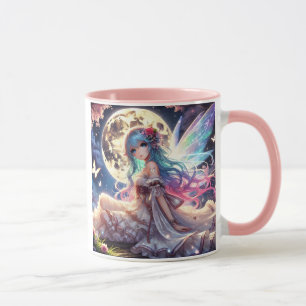 Caneca Princesa de Fada de Lua de Anime, em Jardim