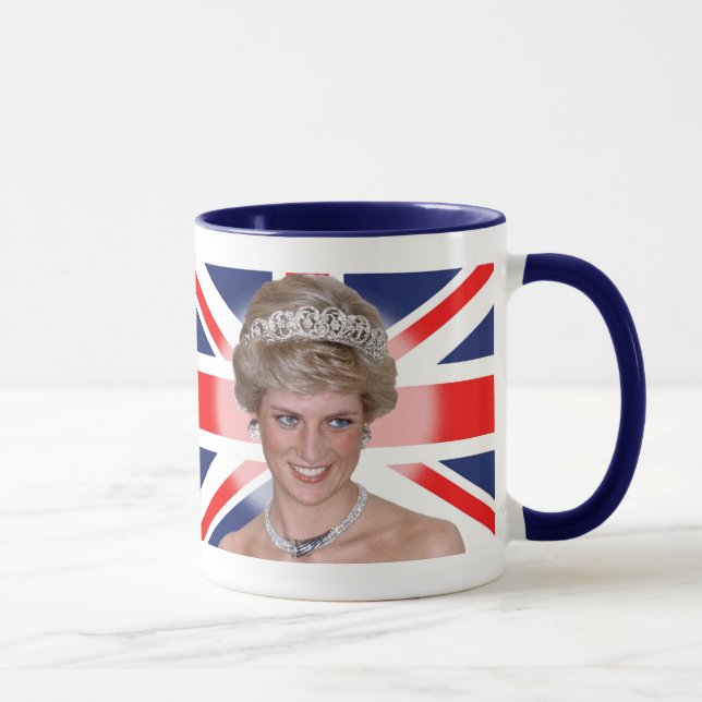 Caneca Princesa Diana Union Jack (Direita)