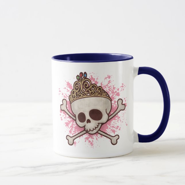Caneca Princesa do pirata - tiara (Direita)