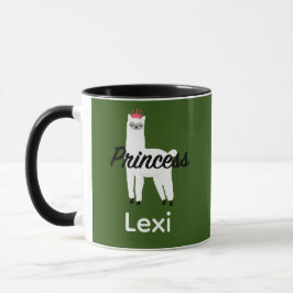 Caneca Princesa Lama Design - Combo Mug