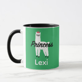Caneca Princesa Lama Design - Combo Mug