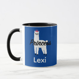 Caneca Princesa Lama Design - Combo Mug