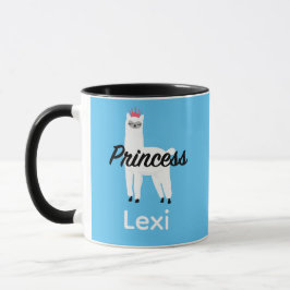Caneca Princesa Lama Design - Combo Mug