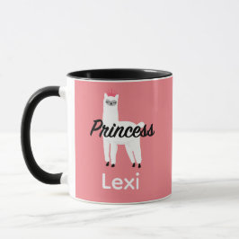 Caneca Princesa Lama Design - Combo Mug