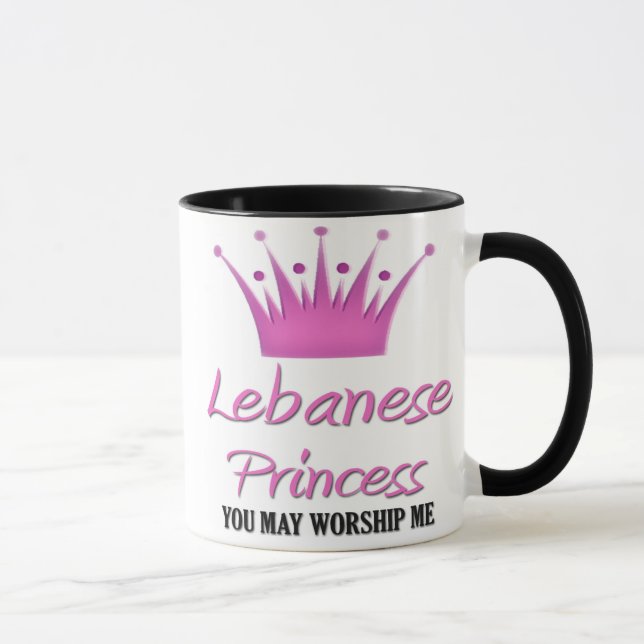 Caneca Princesa libanesa (Direita)
