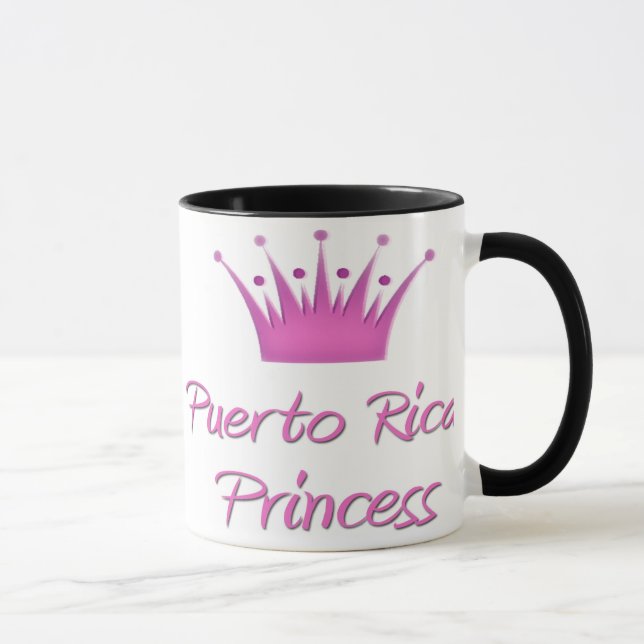 Caneca Princesa porto-riquenha (Direita)