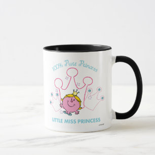 Caneca Princesa pura de 100% - senhorita pequena princesa
