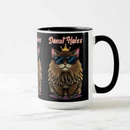 Caneca Princess Donut - Buracos de Donut Preto