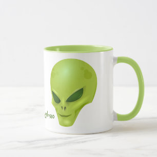 Caneca principal estrangeira verde (lmao ayy)