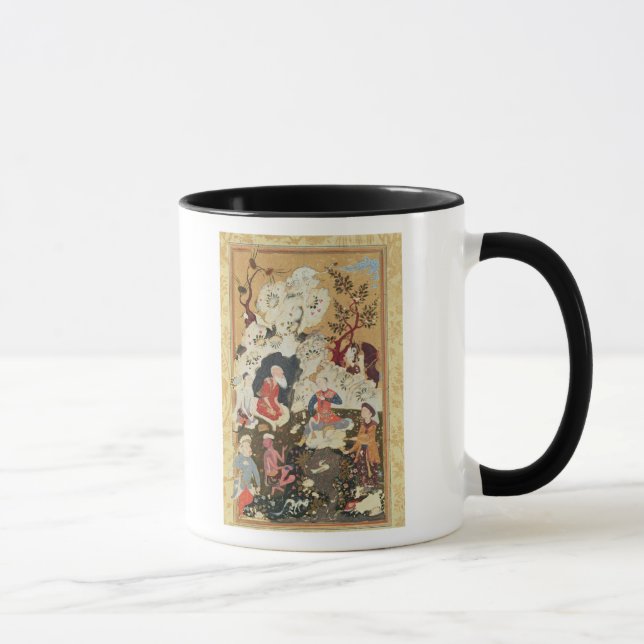 Caneca Príncipe que visita um Ascetic (Direita)