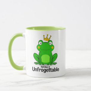 Caneca Príncipe Sapo Fofo com uma Coroa