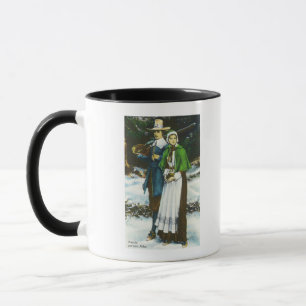 Caneca Priscilla e John Alden Scene