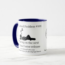 Caneca Problema do Nerd de livro nº 101 Mug