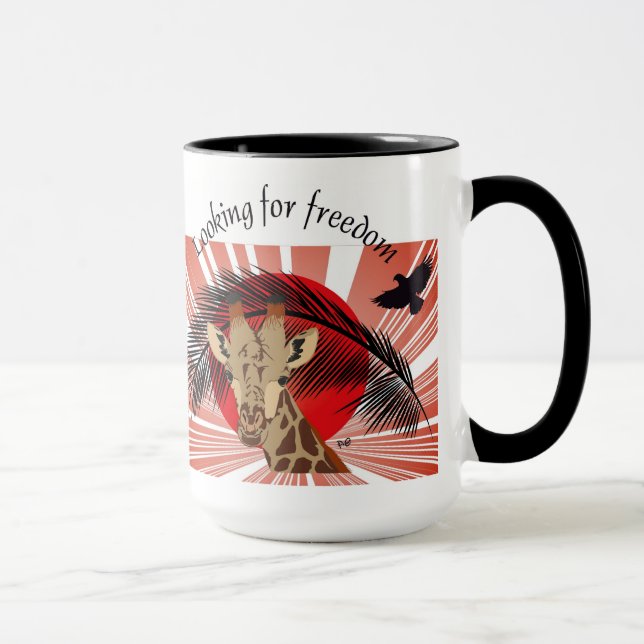 Caneca Procurando liberdade Tasse (Direita)