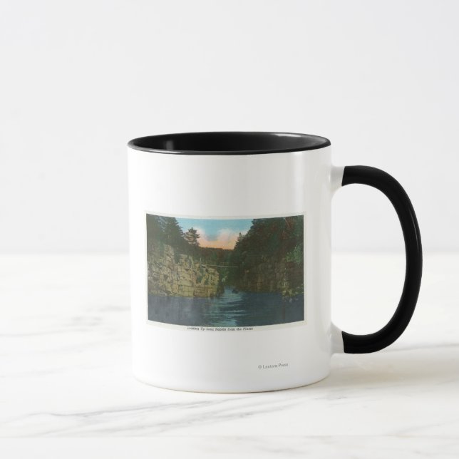 Caneca Procurando Longos Rapids do Flume (Direita)