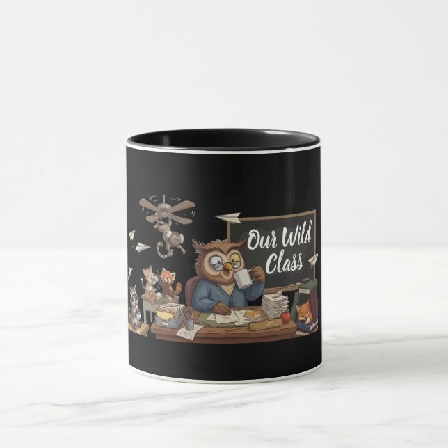Caneca Professor Coruja Divertido Caos - Animais Capricho (Centro)