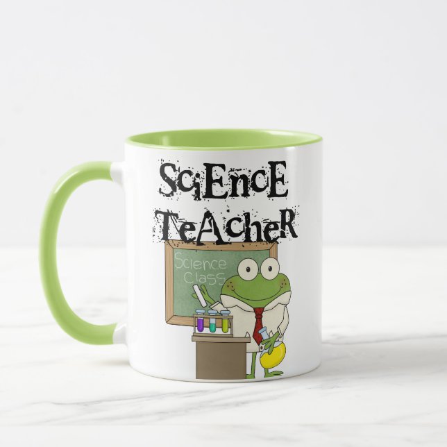 Caneca Professor de Ciência do sapo (Esquerda)