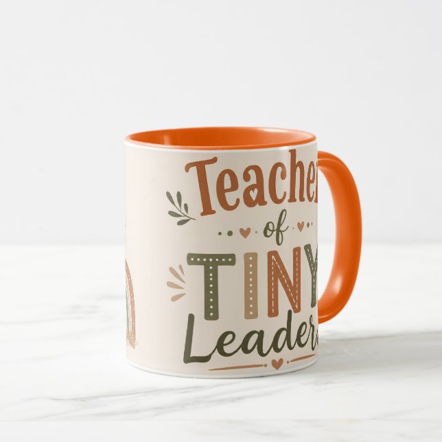 Caneca Professor de Líderes Pequenos – Presente pa (Frente Esquerda)