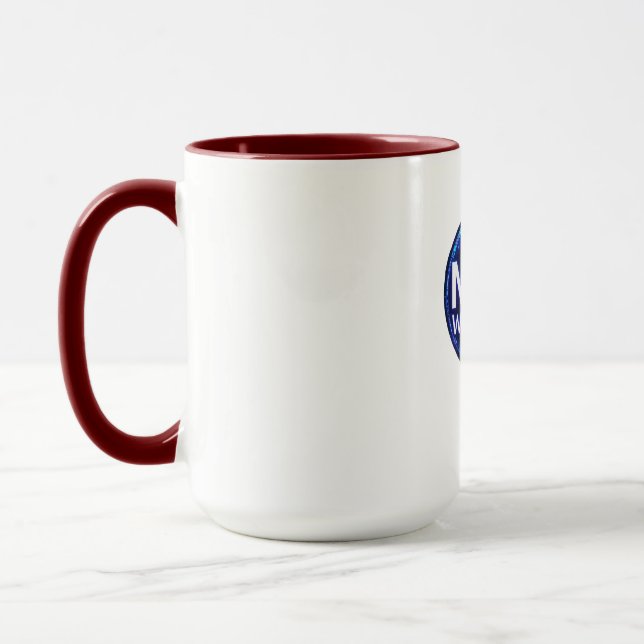 Caneca Professor de Matemática Feiticeiro da Matemática (Esquerda)
