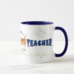 Caneca Professor de matemática mau do mutante
