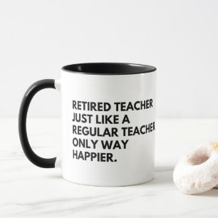 Caneca Professor Engraçado Aposentado Dizia Professor Apo