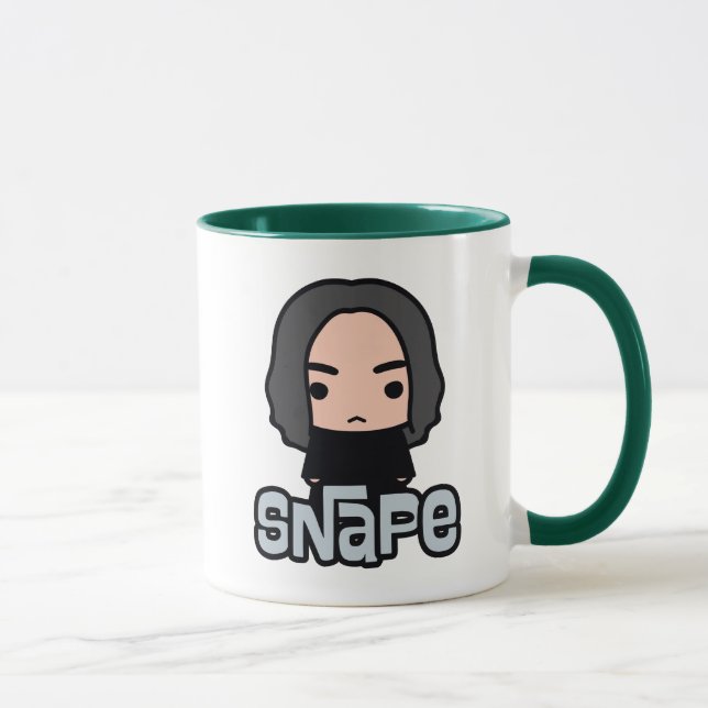Caneca Professor Snape Personagem de desenho animado Art (Direita)