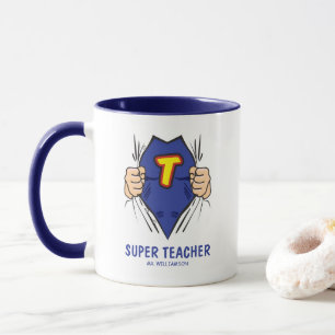 Caneca Professor Super-Herói Legal