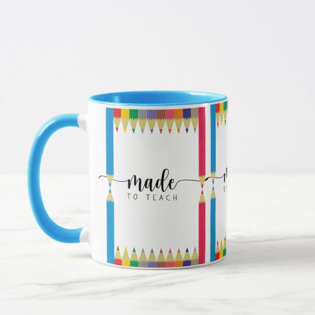 Caneca Professora Superheróis Feitos para Ensinar Mug Com (Esquerda)