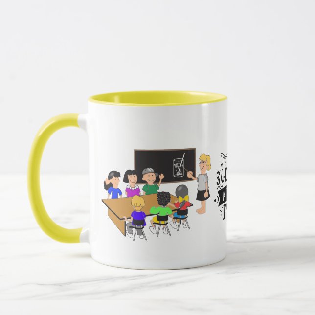 Caneca Professora Superheróis Meus Estudantes são a razão (Esquerda)