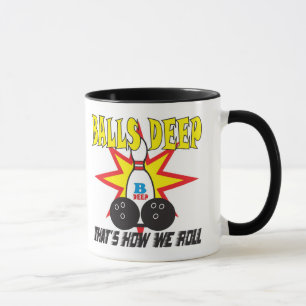 Caneca profunda das bolas