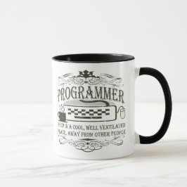 Caneca Programador engraçado