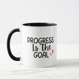 Caneca 'Progress Is The Goal' Teacher Thank You Gift