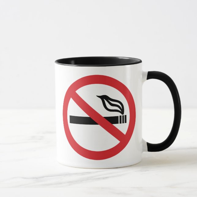 Caneca Proibido Fumar (Direita)