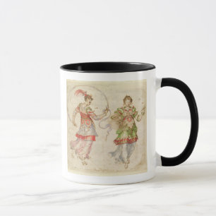 Caneca Projete para trajes, provavelmente no florentino