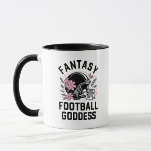 Caneca Projeto da Deusa Esportiva Fantasia de Futebol