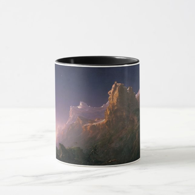Caneca Prometheus Bound (por Thomas Cole) (Centro)