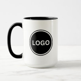 Caneca Promocional de logotipo comercial Empresa simples