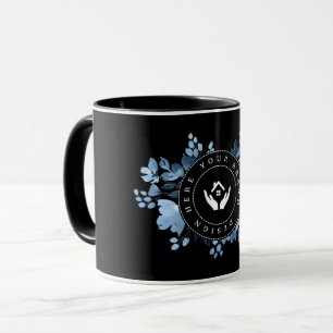 Caneca Promocional de logotipo personalizado minimalista