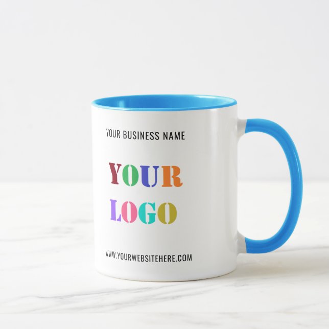 Caneca Promocional de logotipo personalizado para empresa (Direita)