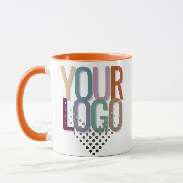 Caneca Promotional Business Logo Custom Website (Esquerda)