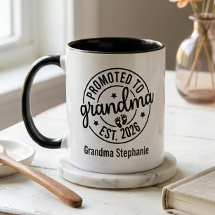 Caneca Promovida a Avó – Novo Presente para Avó