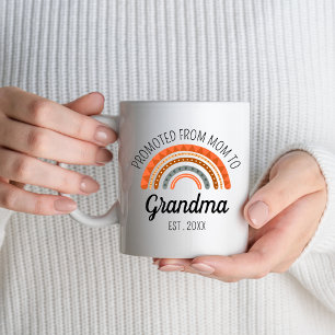 Caneca Promovido a Avó Personalizado Nova Gravidez de Avó