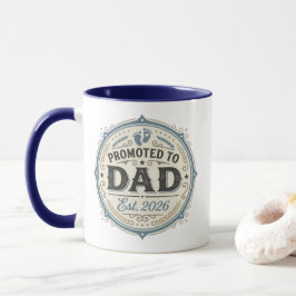 Caneca Promovido a Papai Est. 2026