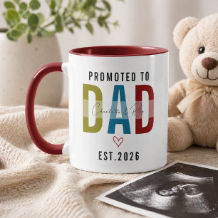 Caneca Promovido a Papai Primeiro Dia dos Pais Personal