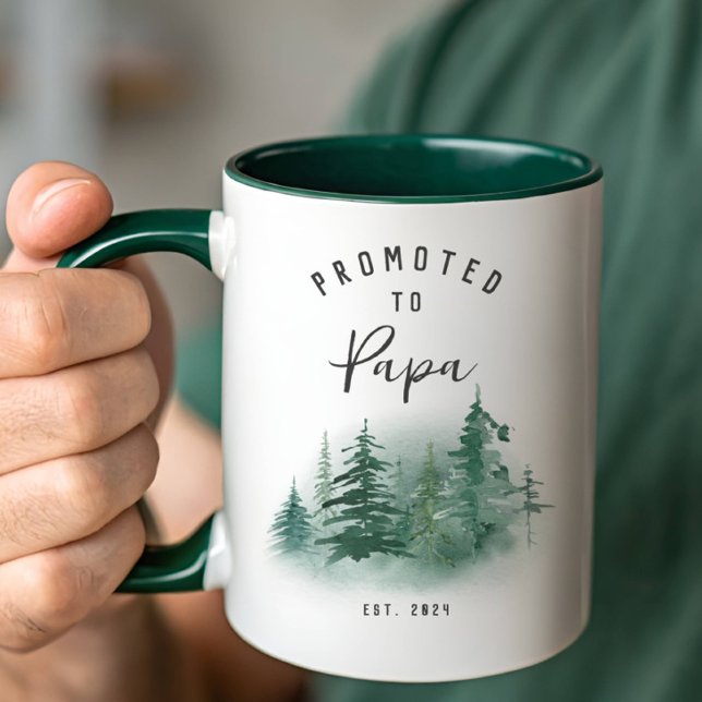 Caneca Promovido ao Ano de Papai Est. (Criador carregado)