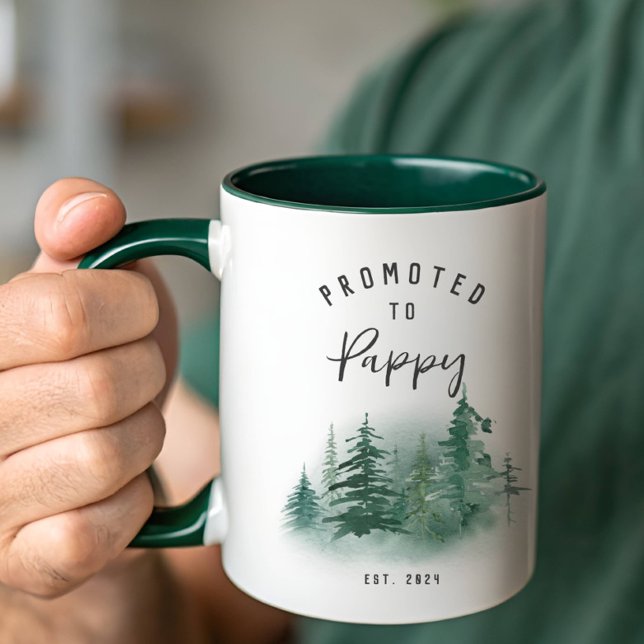 Caneca Promovido ao Ano de Vovô Est. (Criador carregado)