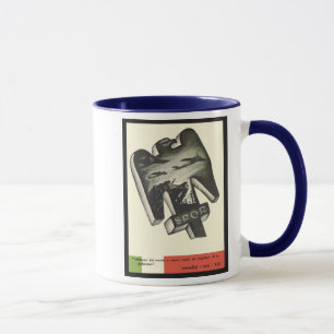 Caneca Propaganda de Mussolini