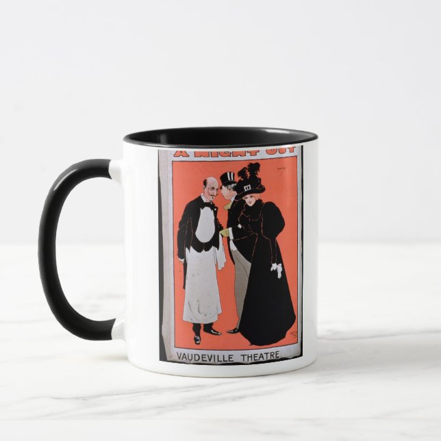 Caneca Propaganda por "uma noite para fora", no (Esquerda)
