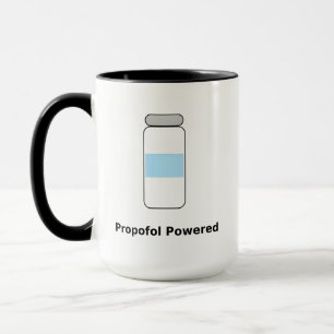 Caneca Propofol Energizado – Humor Divertido de Anestesio